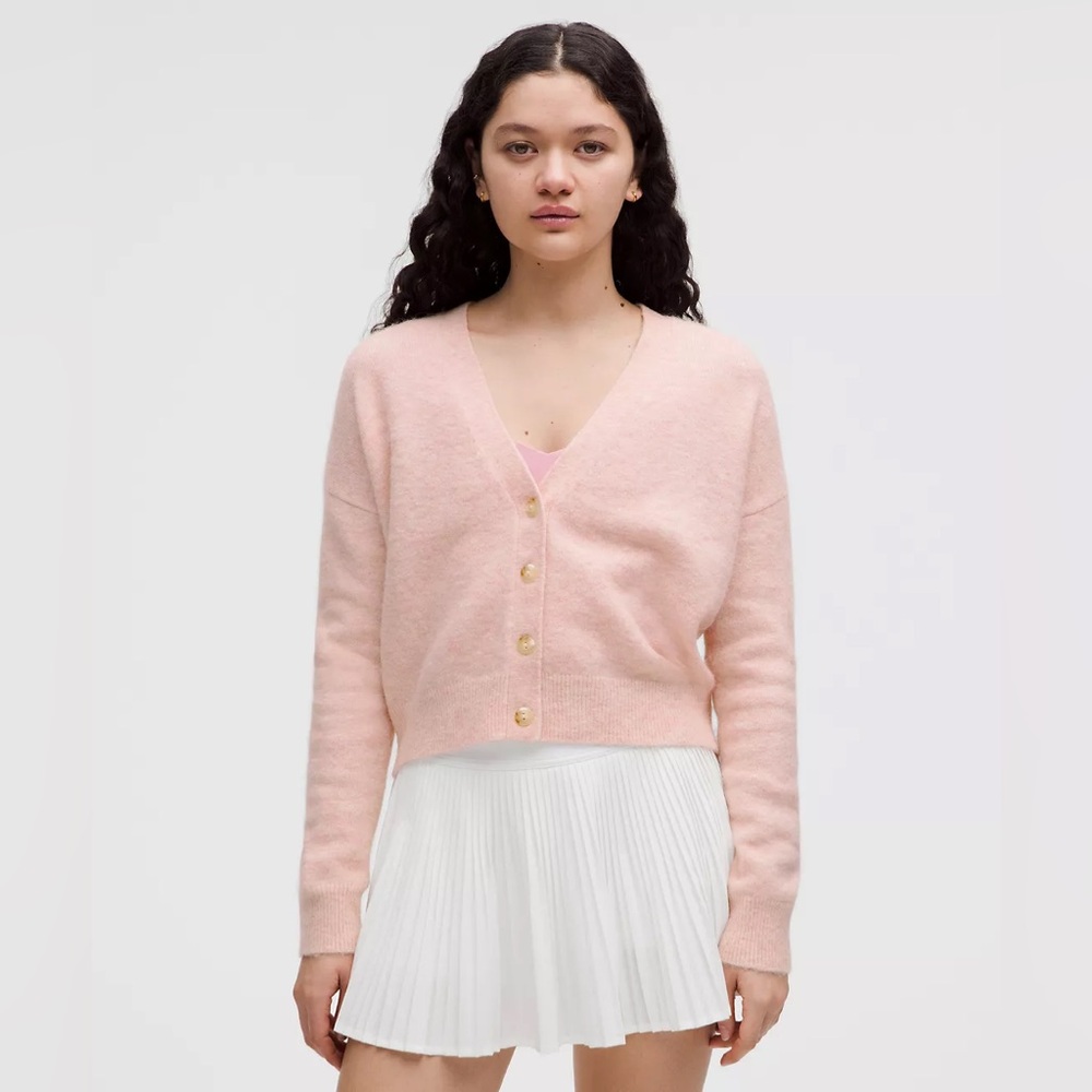 Brand new Lululemon Women's Alpaca Wool-Blend Cardigan Sweater